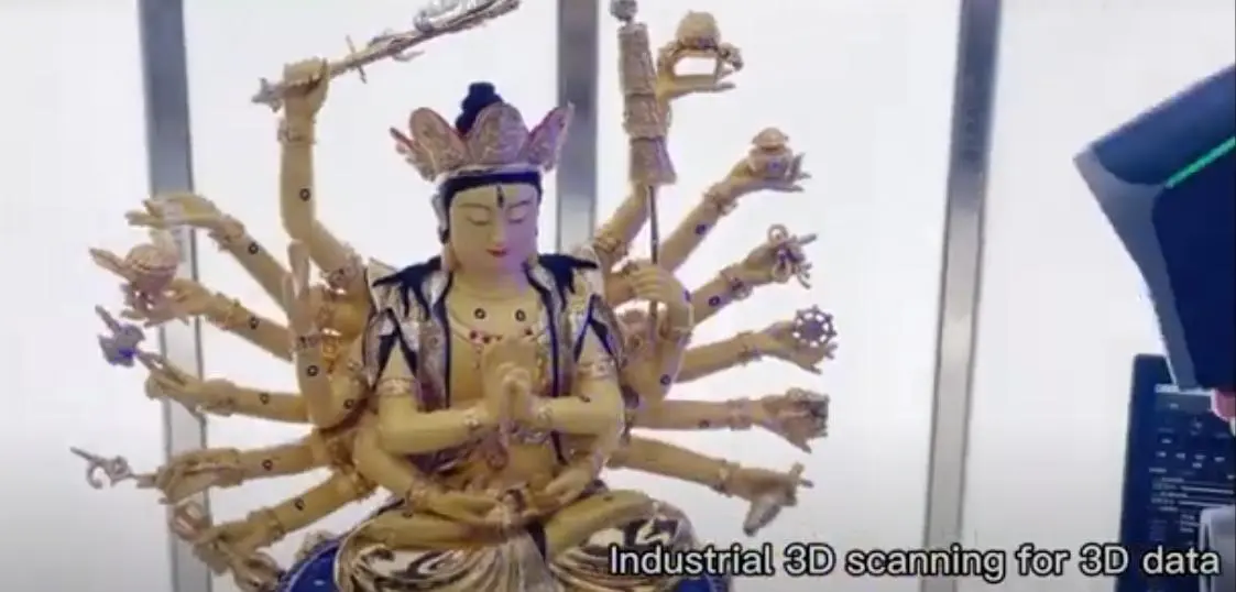 Patung Buddha yang unik dapat direplikasi oleh UnionTech SLA printer