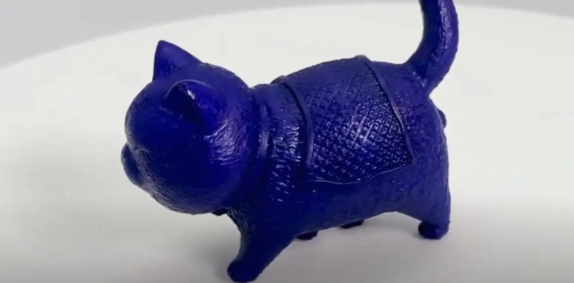 Bagaimana cara menggunakan SLA Printer 3D untuk mencetak 128 kucing di satu waktu?